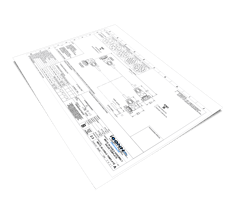 iMATE Series Field Installable CAD Drawing