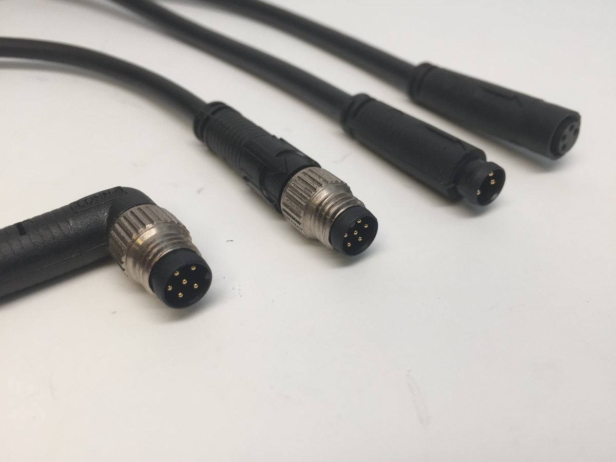 Customizable M8/M12 Cable Assemblies | Custom Circular Connectors | M8 ...