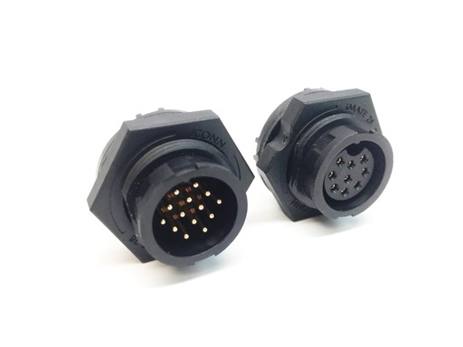 Circular Plastic Connectors - iMATE Connectors | iCONN Systems