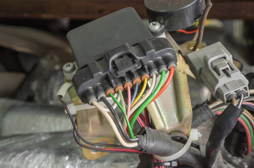 Picture of a Wiring Harness 